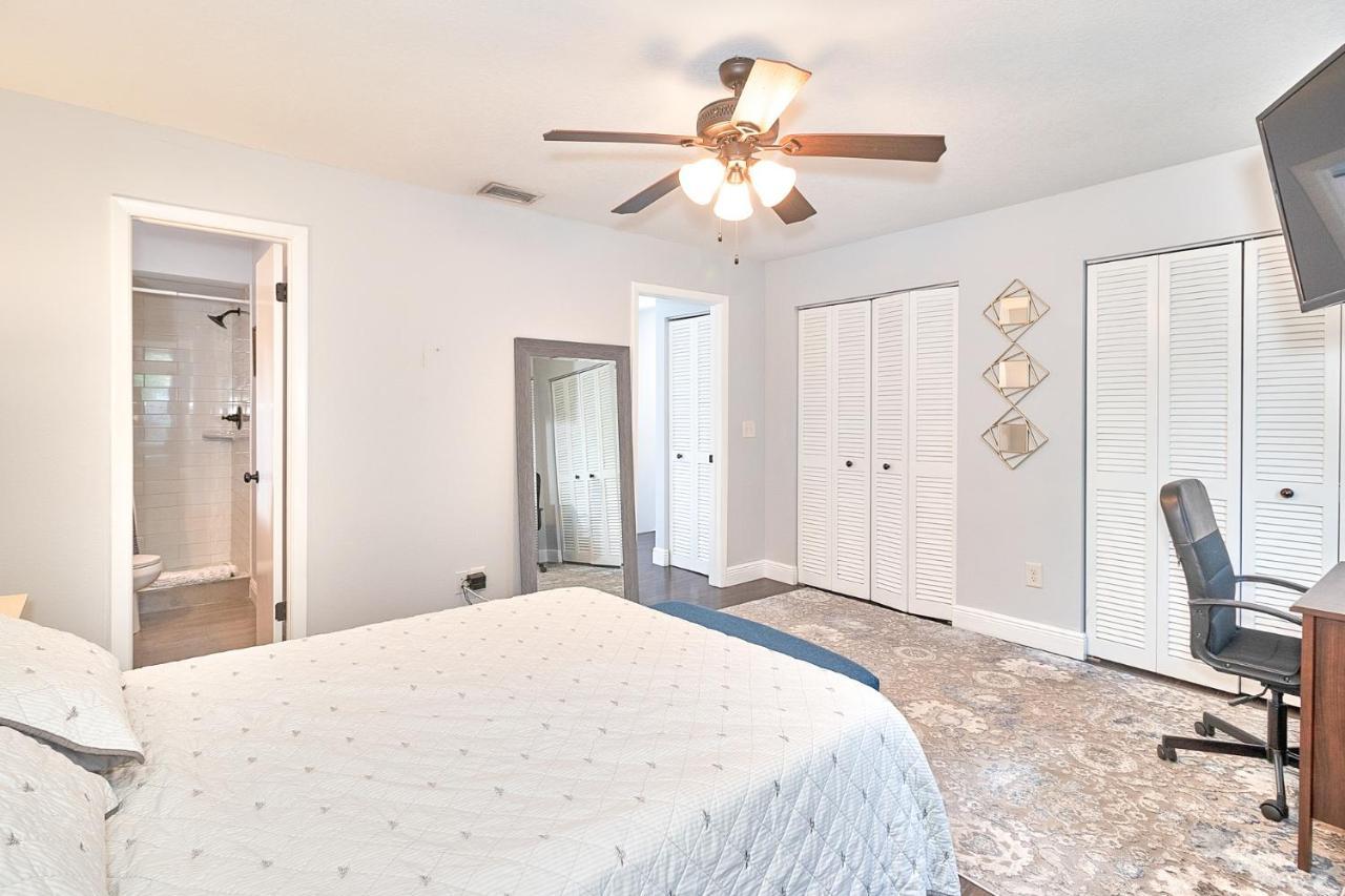 South Tampa Retreat Fenced Yard, Top Location! المظهر الخارجي الصورة